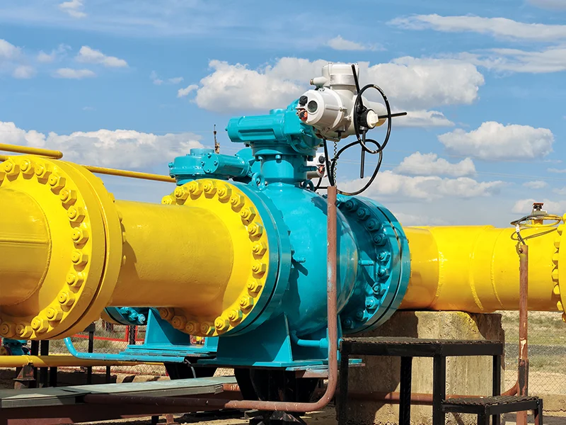 Mfaso a ɛwɔ gate valve so .