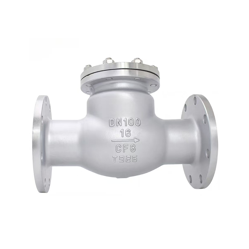 Ɔkwan Bɛn so na Flange Check Valve Ma Industrial Pipeline Ahobammɔ Tu mpɔn?